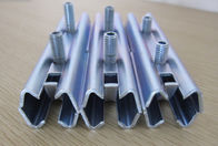 Cerraduras dobles del empalme del tornillo, conector tubular galvanizado de la barandilla del acero de carbono